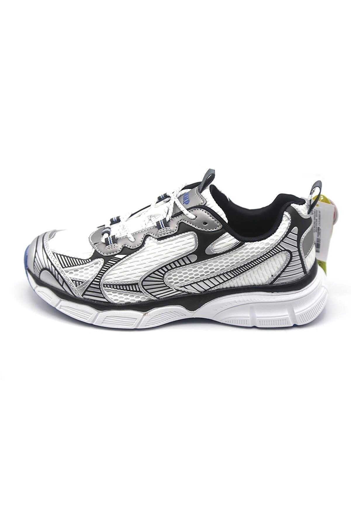 JUMP 29819 KADIN/ERKEK RAHAT SNEAKER SPOR AYAKKABI - BEYAZ-SİYAH