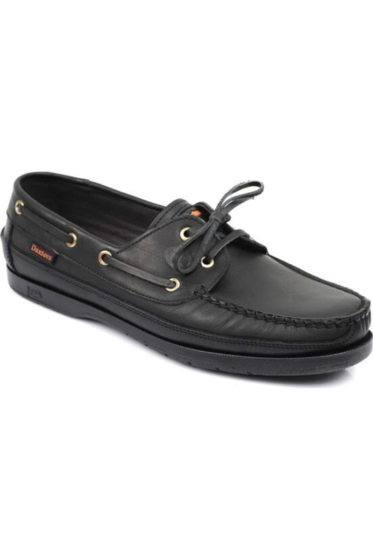HAKİKİ DERİ ERKEK CASUAL LOAFER AYAKKABI - SİYAH