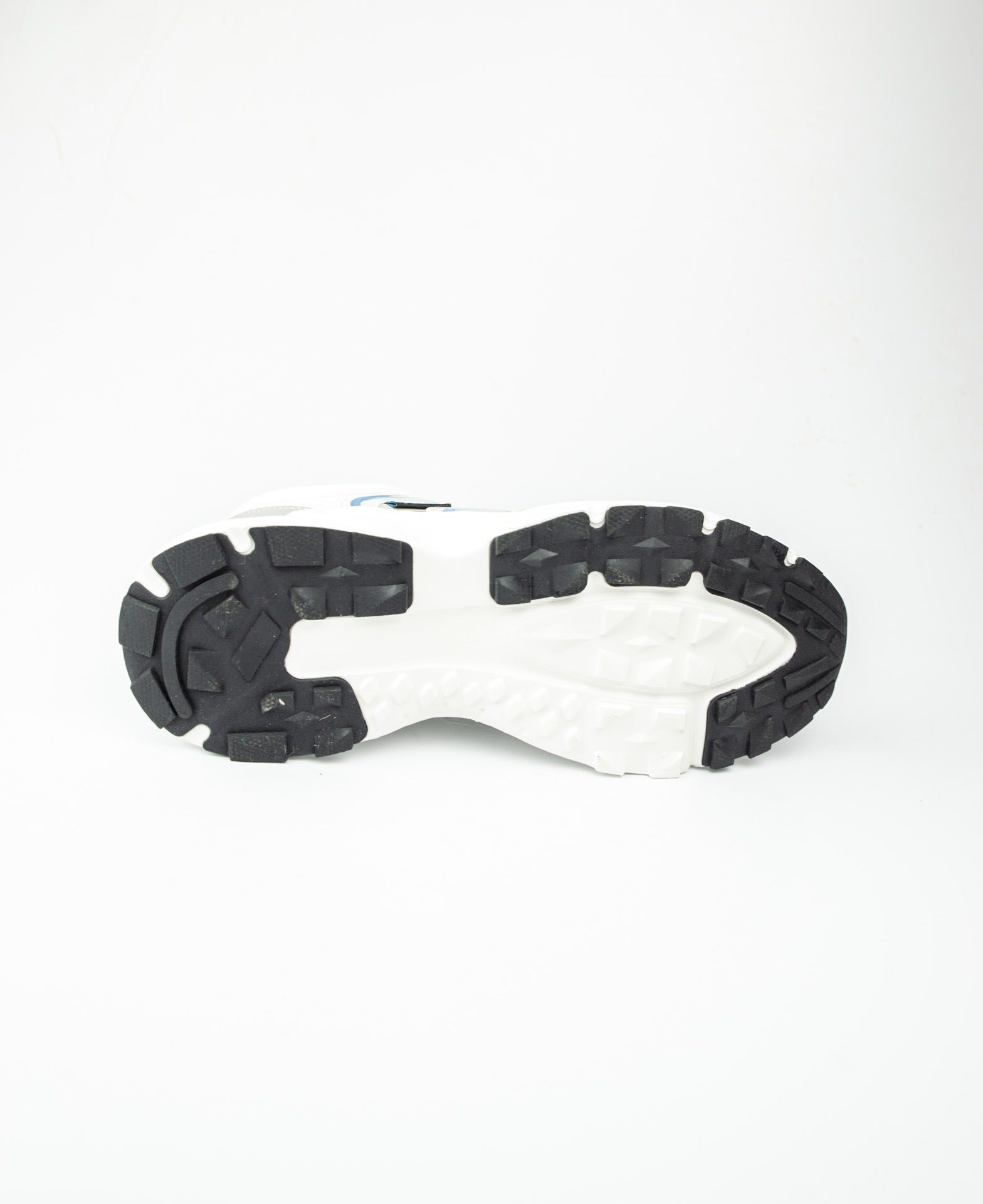 JUMP 29728 ERKEK FİLELİ GÜNLÜK SNEAKER SPOR AYAKKABI - BEYAZ-MAVİ