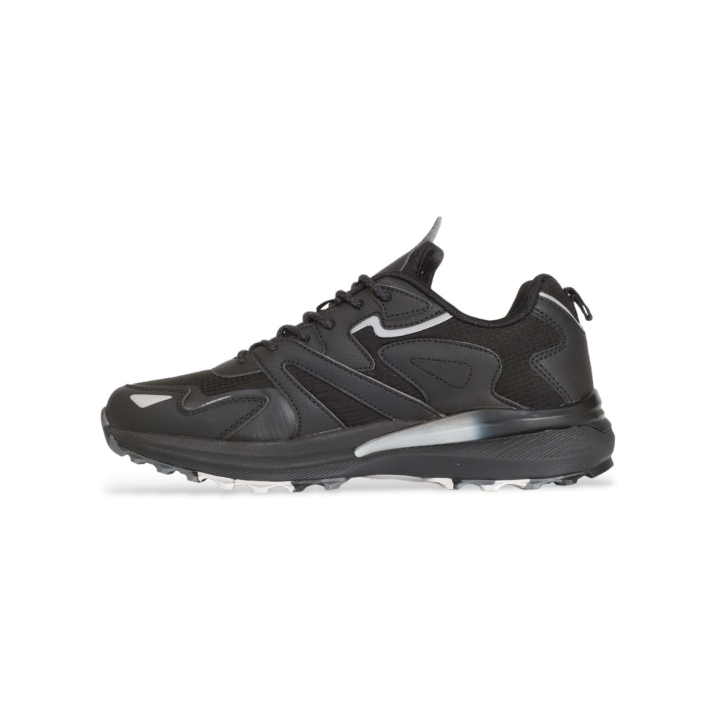 JUMP 29775 ERKEK MEMORY TABAN SPOR SNEAKER AYAKKABI - SİYAH-GRİ