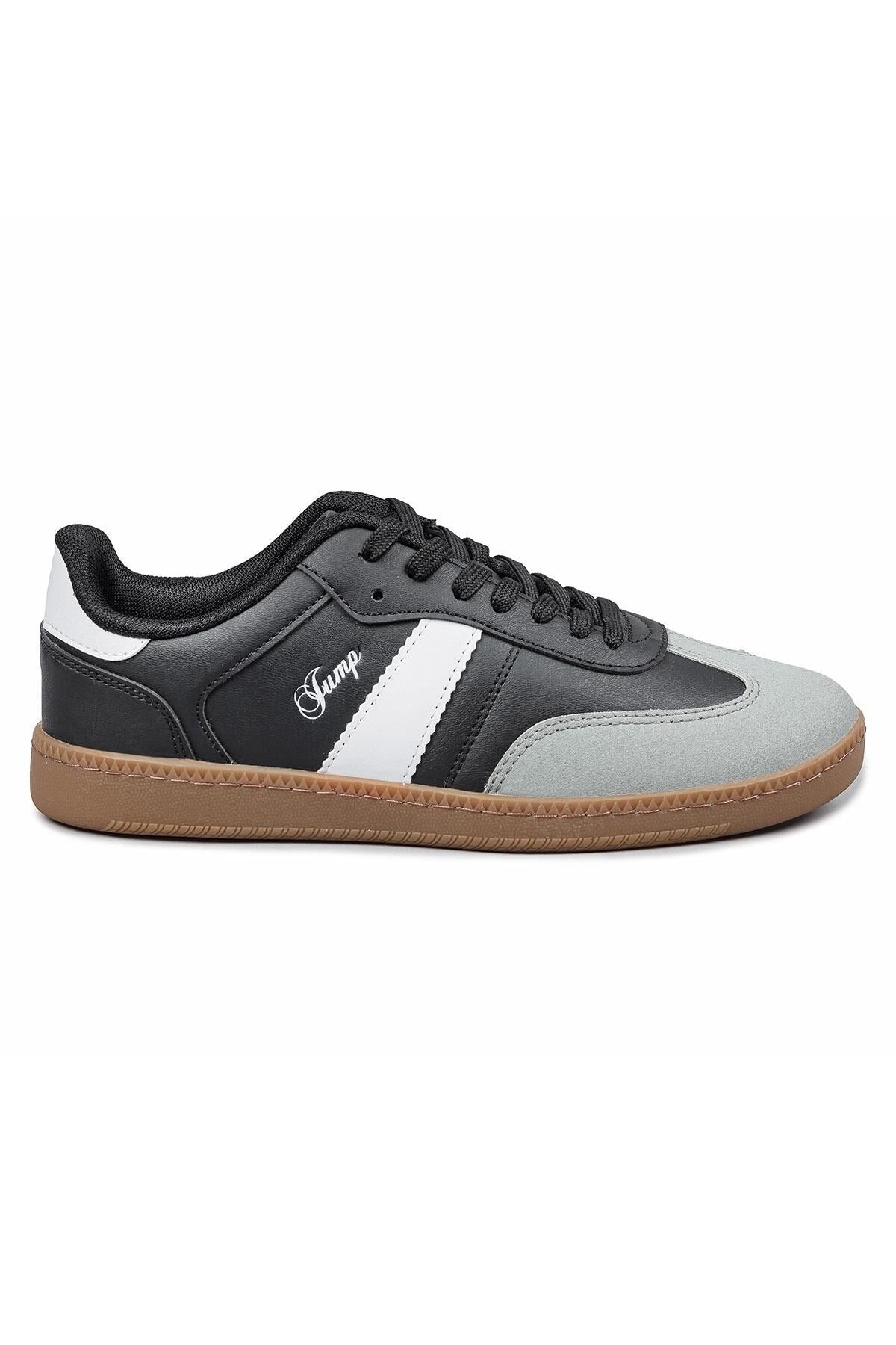 JUMP 29967 KADIN-ERKEK SNEAKER GÜNLÜK SPOR AYAKKABI - SİYAH-BEYAZ