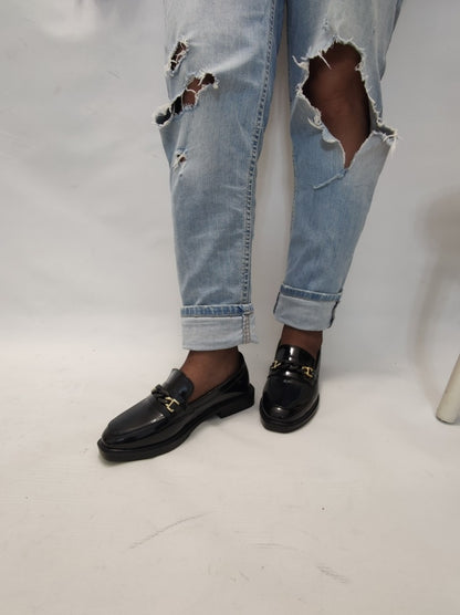 MİST-KADIN OXFORD GÜNLÜK AYAKKABI(mystl A3-A3A) - SİYAH-RUGAN