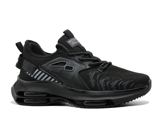 MARCO JAMPER 2100 ERKEK FİLELİ SNEAKER SPOR AYAKKABI - SİYAH