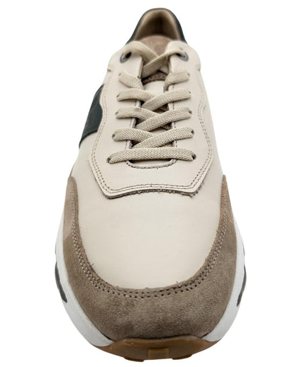 VOYAGER 6672 GERÇEK DERİ ERKEK SNEAKER AYAKKABI - BEJ