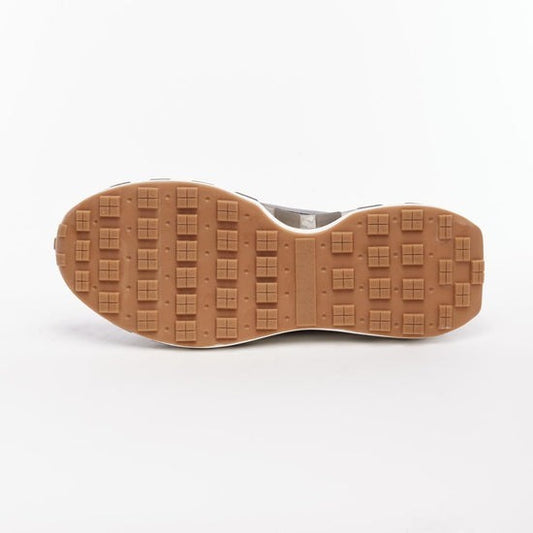 VOYAGER 6672 GERÇEK DERİ ERKEK SNEAKER AYAKKABI - SİYAH-HARDAL