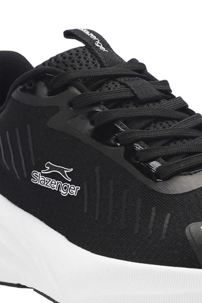 SLAZENGER WOLLY SNEAKER RAHAT SPOR AYAKKABI - SİYAH-BEYAZ