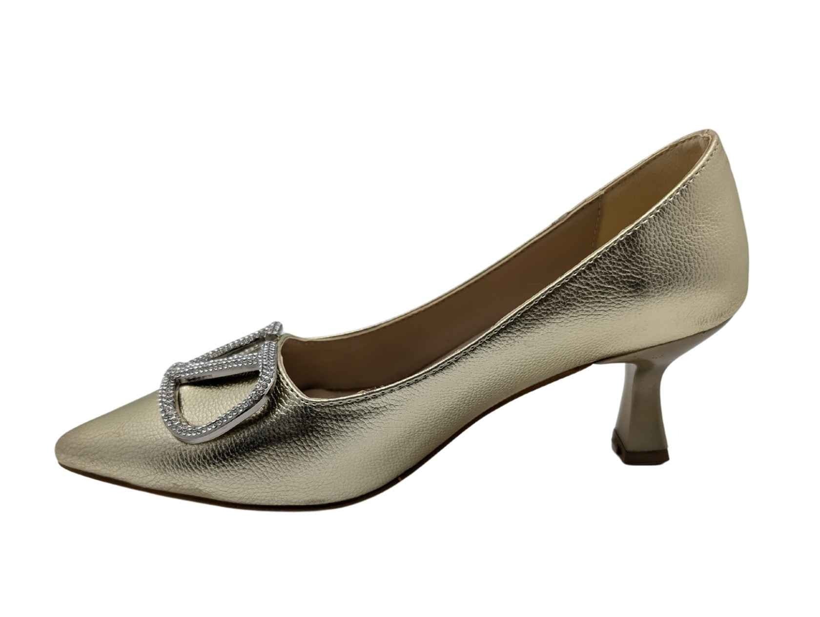 Çiğdem Kundura Serenova Kadın Suni Deri Stiletto Ayakkabı - Serenova - COPPER