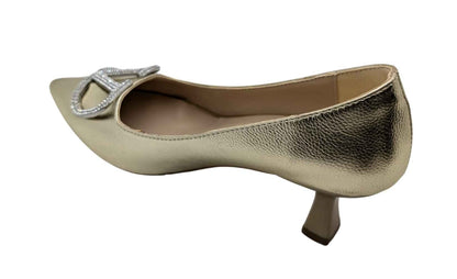 Çiğdem Kundura Serenova Kadın Suni Deri Stiletto Ayakkabı - Serenova - COPPER