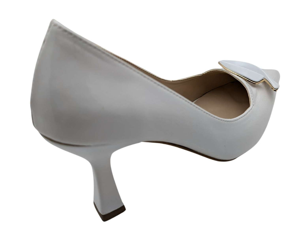 Çiğdem Kundura LuxeSpike Kadın Stiletto - LuxeSpike - BEYAZ