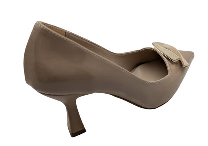 Çiğdem Kundura LuxeSpike Kadın Stiletto - LuxeSpike - VİZON