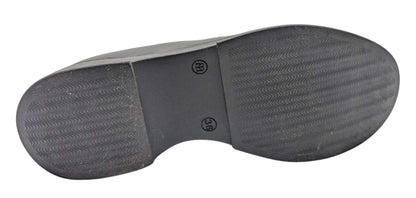 Çiğdem Kundura Eleganza Sole Kadın Suni Deri Loafer - Eleganza Sole - SİYAH