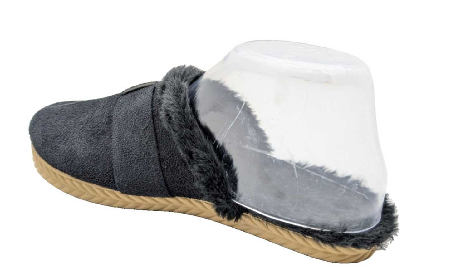 Çiğdem Kundura SoftFlare Kadın Peluş İçli Terlik - SoftFlare - SİYAH
