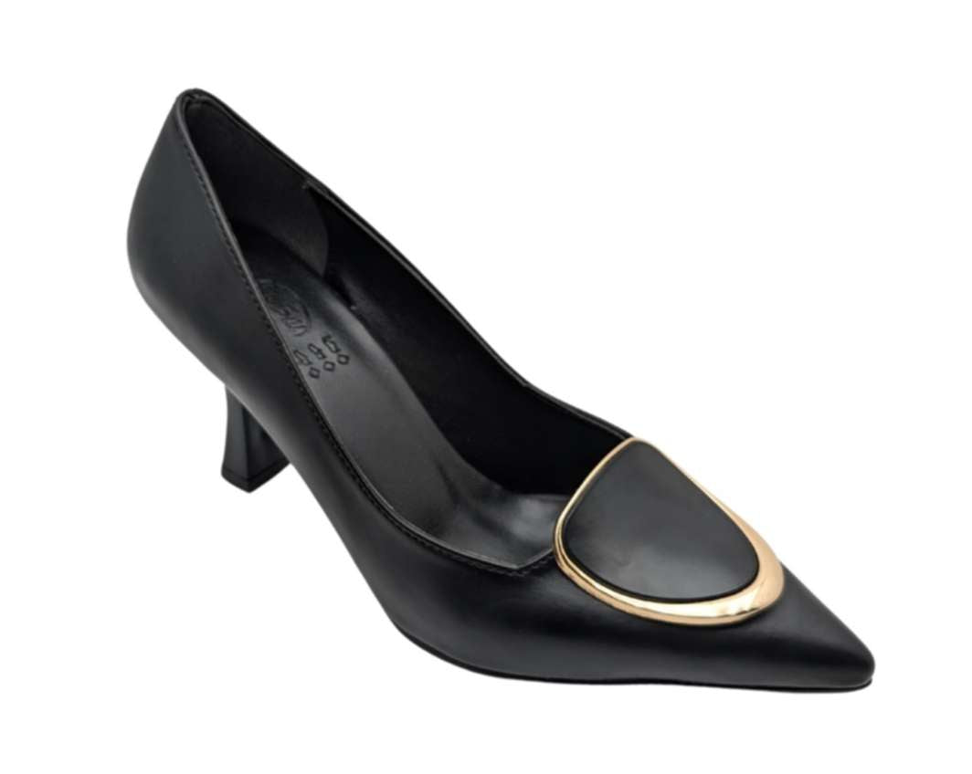 Amabella Kadın Suni Deri Stiletto - Amabella - SİYAH