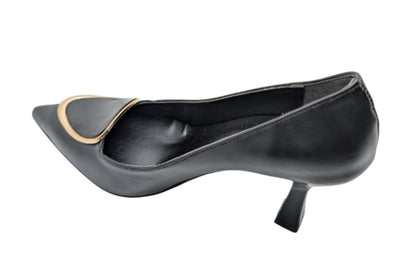 Amabella Kadın Suni Deri Stiletto - Amabella - SİYAH