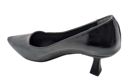GraceStitch Kadın Suni Deri Stiletto - GraceStitch - SİYAH