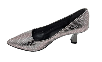 Çiğdem Kundura Velora Kadın Stiletto - Velora - PLATİN