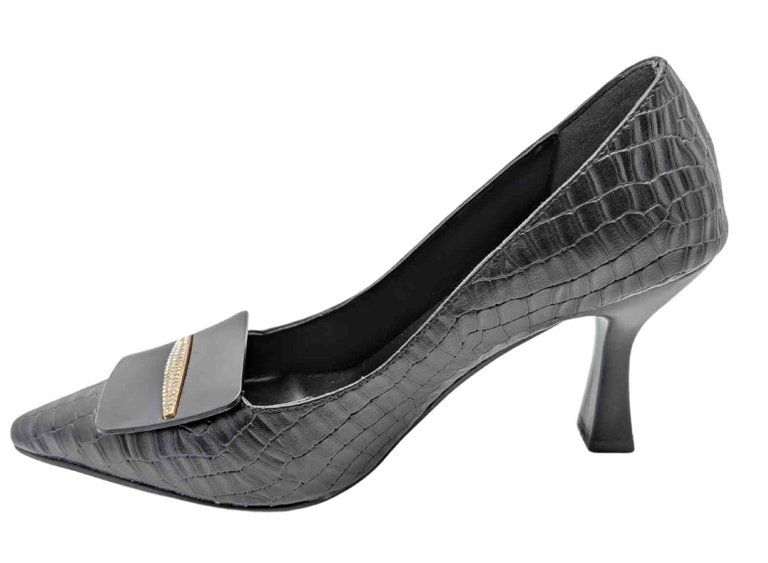 StarChic Kadın Suni Deri Stiletto - StarChic - SİYAH
