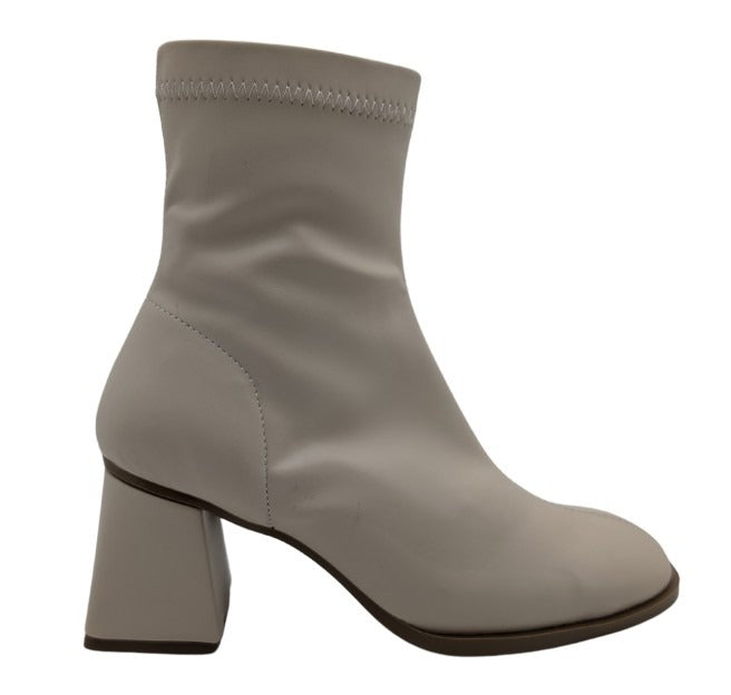 Fiorenze Kadın Topuklu STREÇ & ÇORAP Bot - Fiorenze - KREM