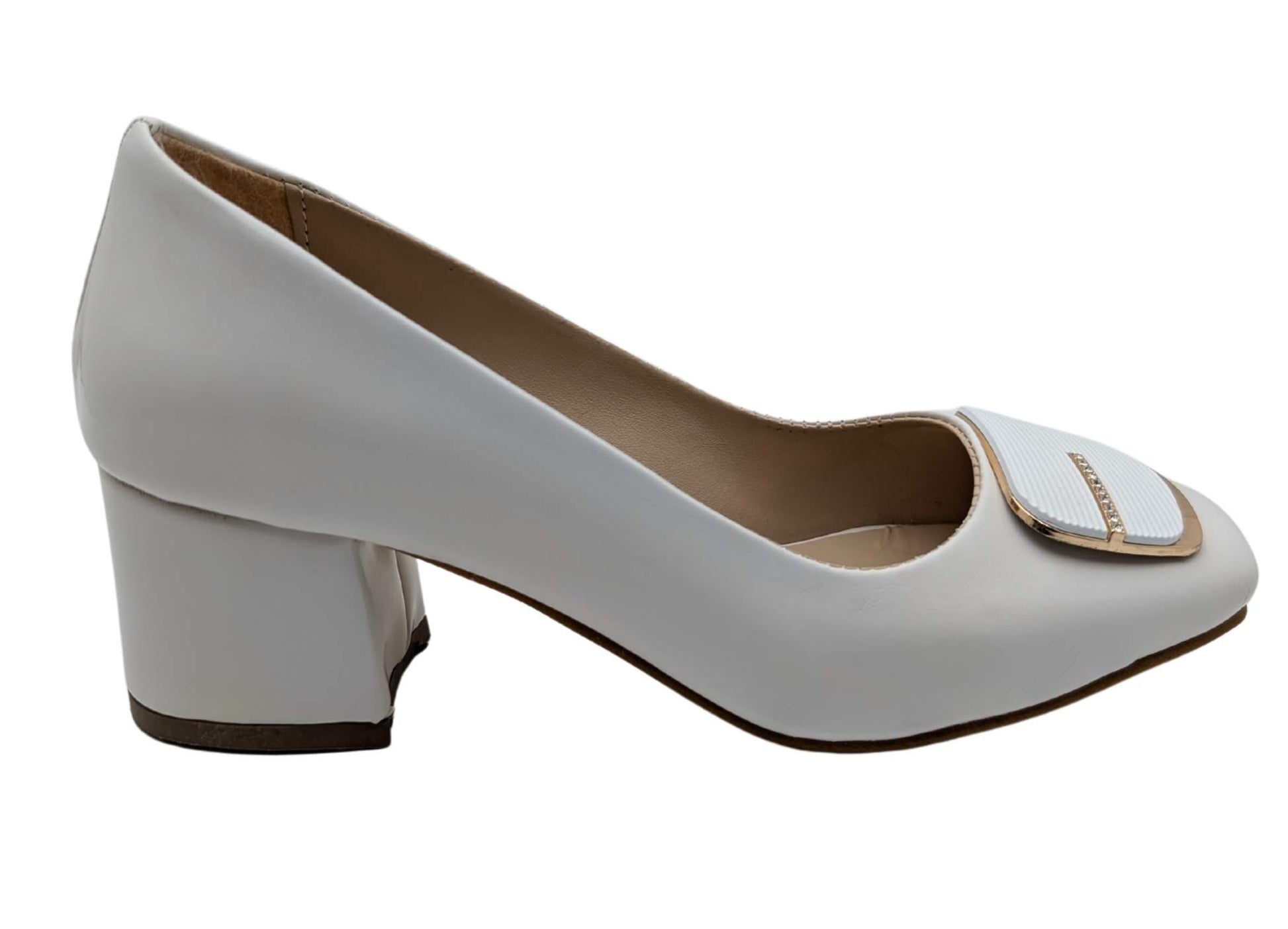 Elysian Heels Kadın Abiye Topuklu Babet - Elysian Heels - BEYAZ
