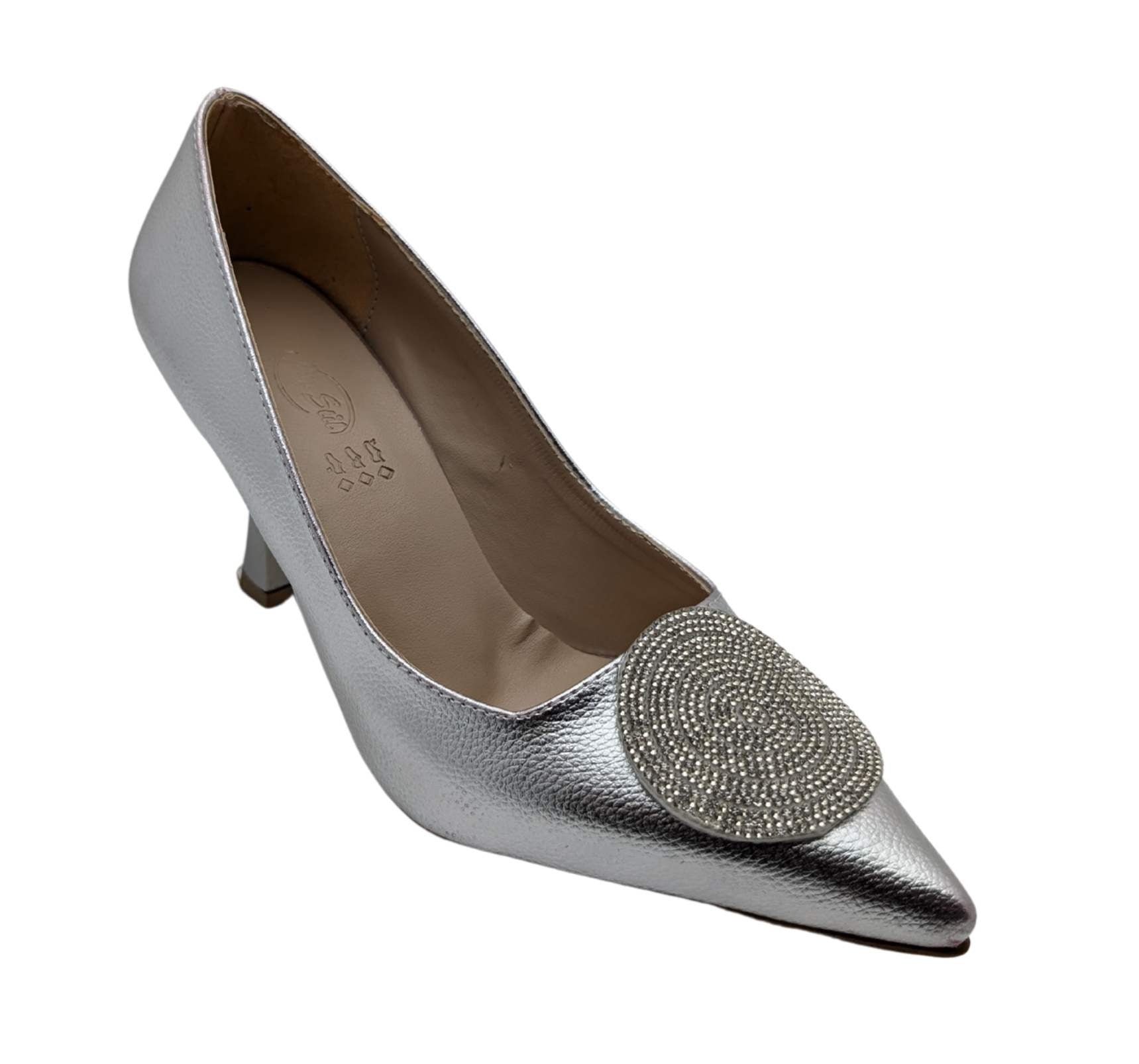 Rosella Heels Kadın Abiye Stiletto - Rosella Heels - GÜMÜŞ
