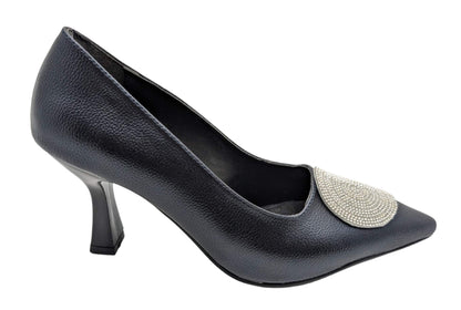 Rosella Heels Kadın Abiye Stiletto - Rosella Heels - SİYAH