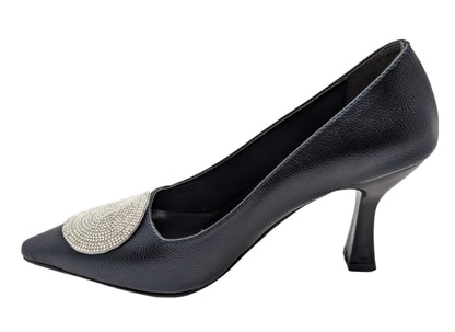 Rosella Heels Kadın Abiye Stiletto - Rosella Heels - SİYAH