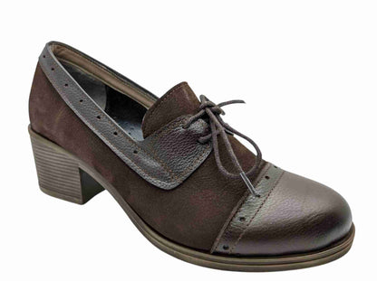 Evara Kadın Klasik Topuklu Hakiki Deri Ayakkabı - Evara - KAHVERENGİ