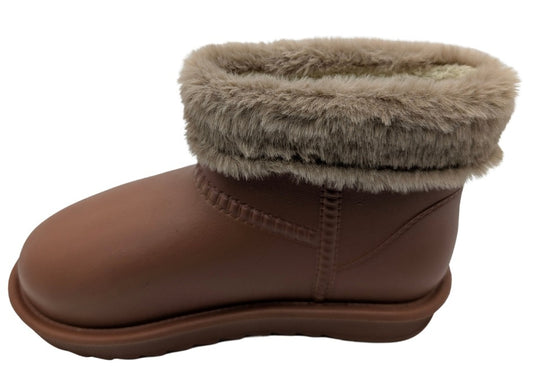 Onella Kısa İçi Tüylü Su Geçirmez Kadın Bot - Onella - KAHVERENGİ