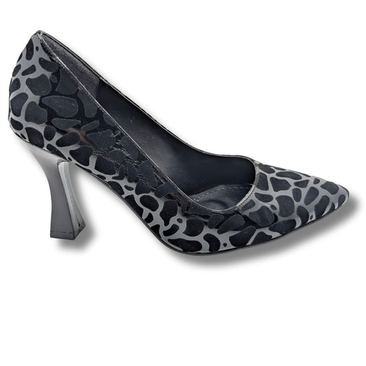 Zivanta Leopar Desenli Kadın Stiletto - Zivanta - SİYAH