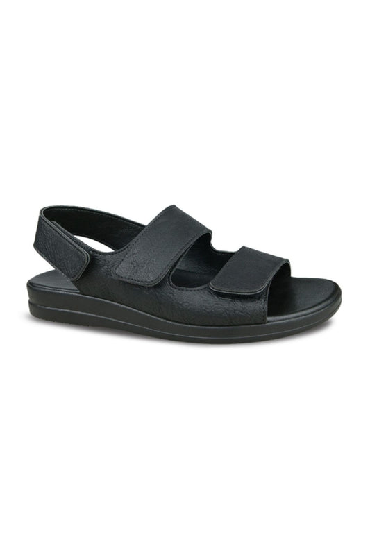 Ceyo GRANDE-3 Erkek Ortopedik Sandalet - Grande-3 - SİYAH