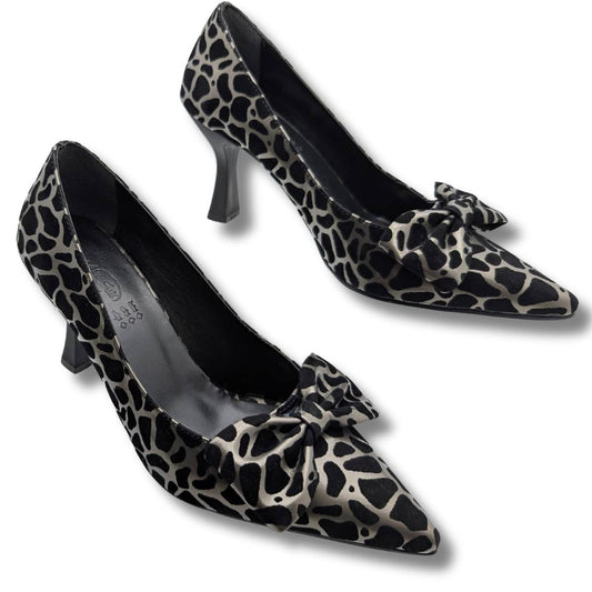 Mancharela Kadın Leopar Desenli Stiletto Ayakkabı - Mancharela - LEOPAR