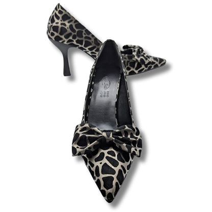 Mancharela Kadın Leopar Desenli Stiletto Ayakkabı - Mancharela - LEOPAR
