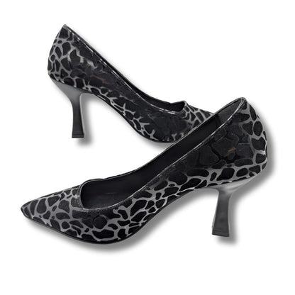 Stralende Kadın Leopar Desenli Stiletto - Stralende - SİYAH