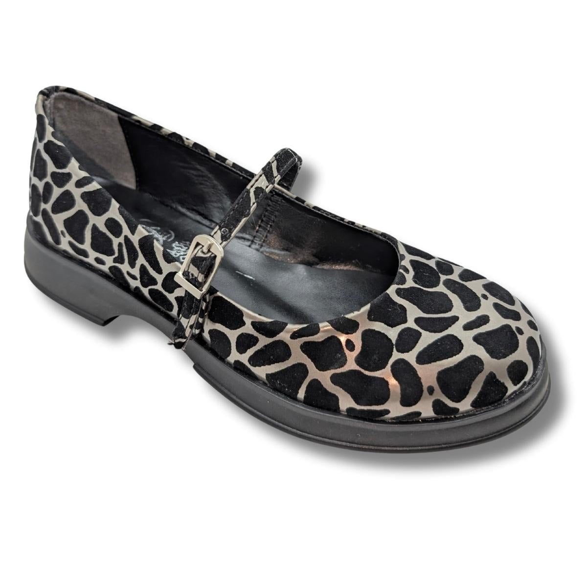 Allure - Şık ve Konforlu Kadın Leopar Desenli Babet - Allure - LEOPAR