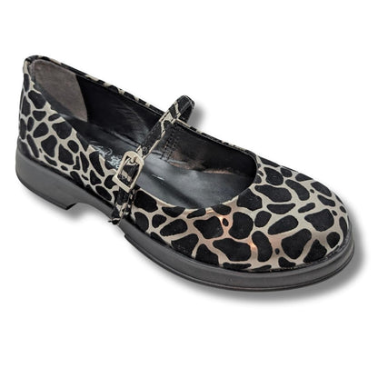 Allure - Şık ve Konforlu Kadın Leopar Desenli Babet - Allure - LEOPAR