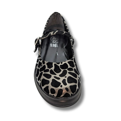 Allure - Şık ve Konforlu Kadın Leopar Desenli Babet - Allure - LEOPAR