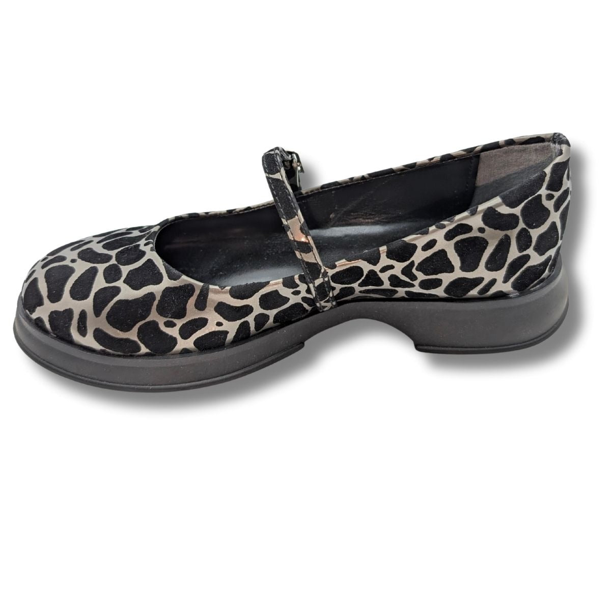 Allure - Şık ve Konforlu Kadın Leopar Desenli Babet - Allure - LEOPAR