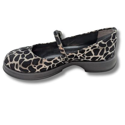 Allure - Şık ve Konforlu Kadın Leopar Desenli Babet - Allure - LEOPAR