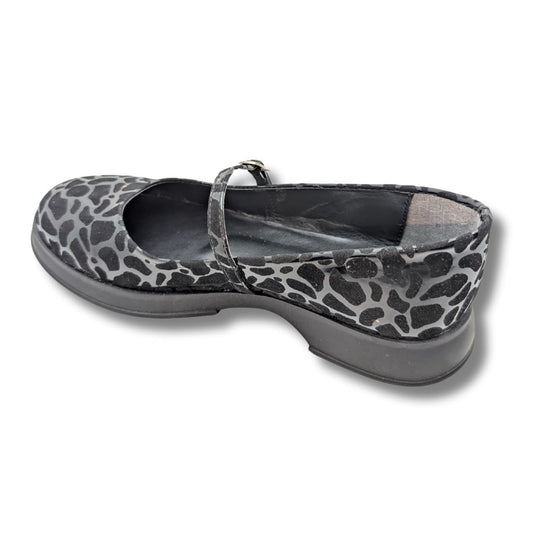 Allure - Şık ve Konforlu Kadın Leopar Desenli Babet - Allure - SİYAH