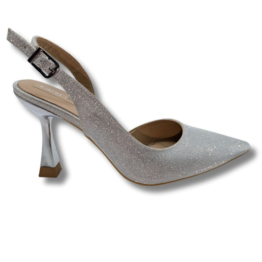 Gratia - Abiye Taşlı Stiletto - Gratia - GÜMÜŞ