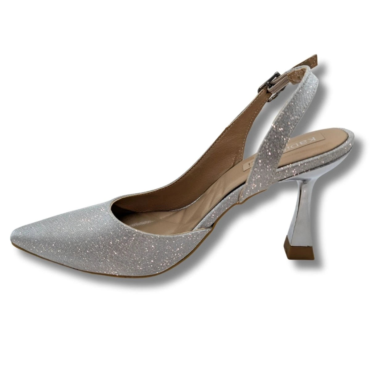 Gratia - Abiye Taşlı Stiletto - Gratia - GÜMÜŞ