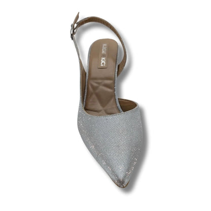Gratia - Abiye Taşlı Stiletto - Gratia - GÜMÜŞ