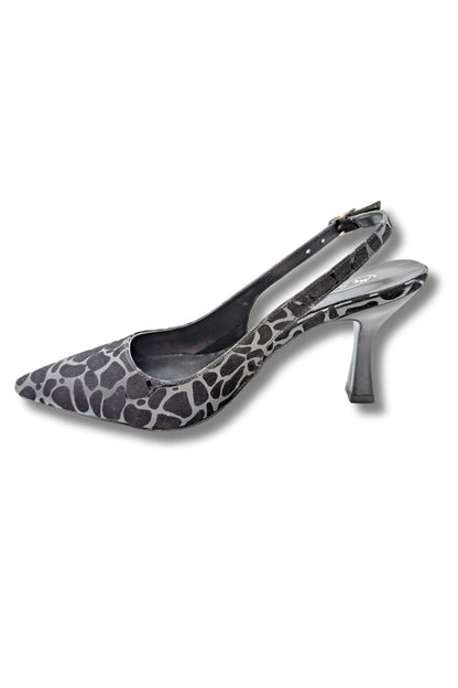 Hildegard - Arkası Açık Stiletto - Hildegard - SİYAH