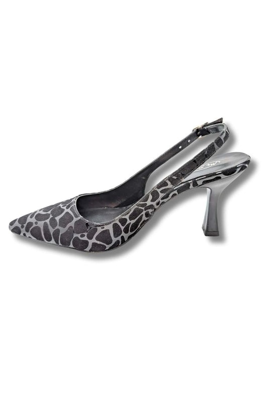 Hildegard - Arkası Açık Stiletto - Hildegard - SİYAH