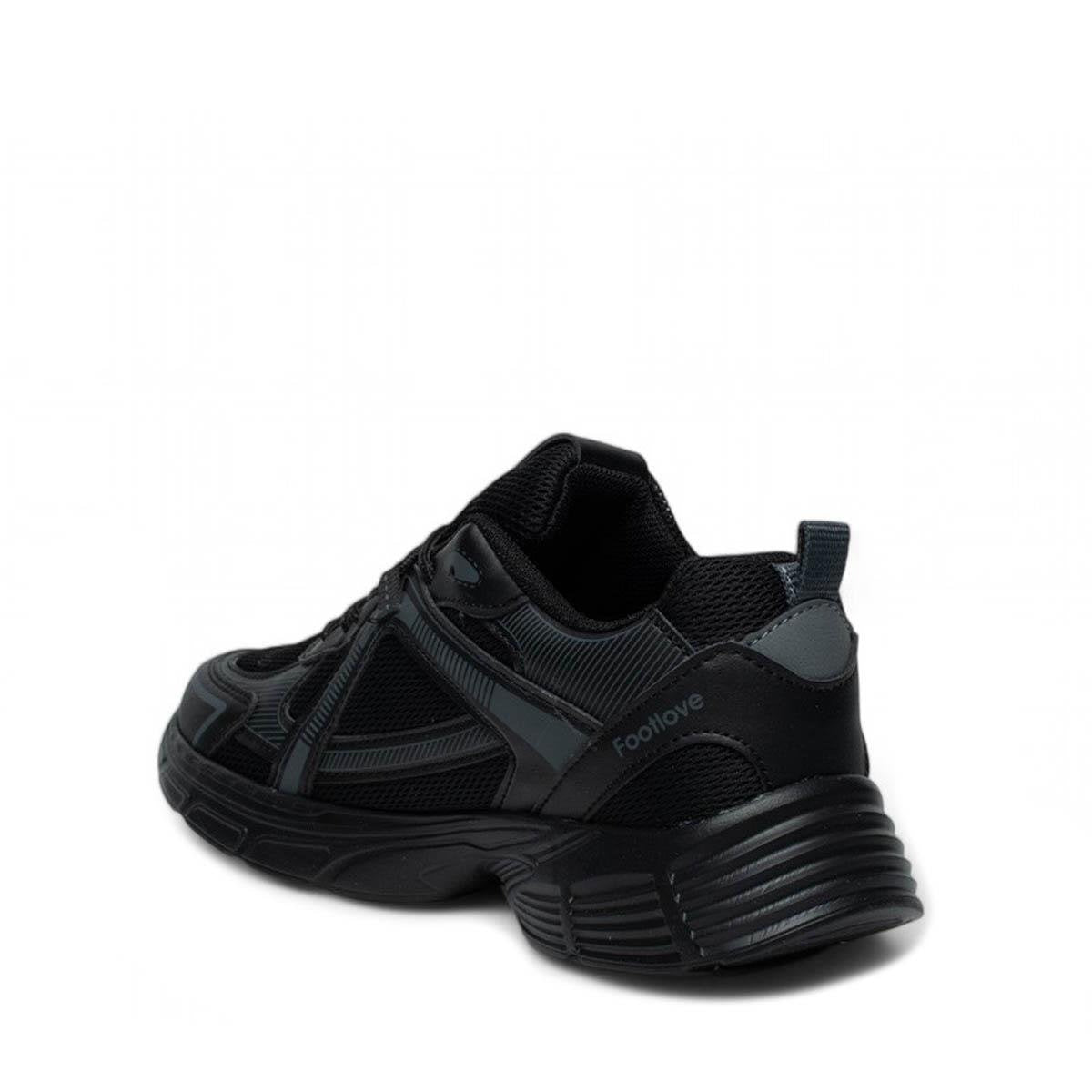 Luttoon - 4205 | Unisex Yürüyüş ve Koşu Ayakkabısı - Luttoon 4205 - SİYAH