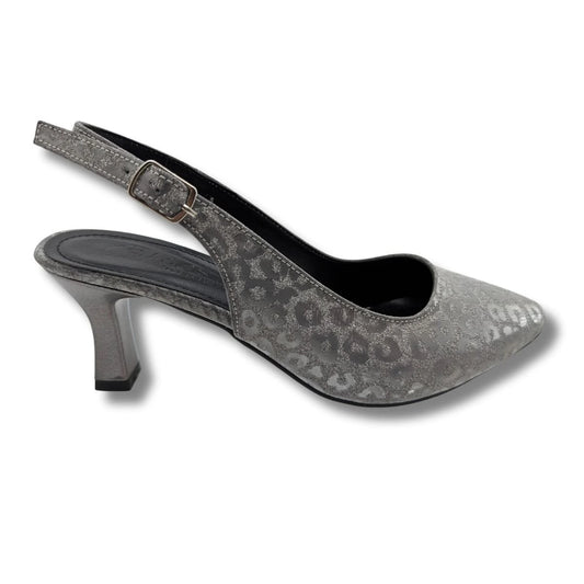 Titania | Abiye Arkası Açık Stiletto - Titania - PLATİN