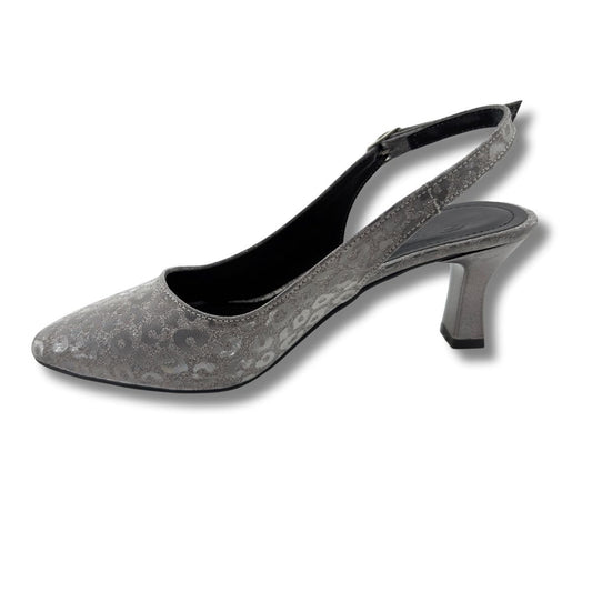 Titania | Abiye Arkası Açık Stiletto - Titania - PLATİN