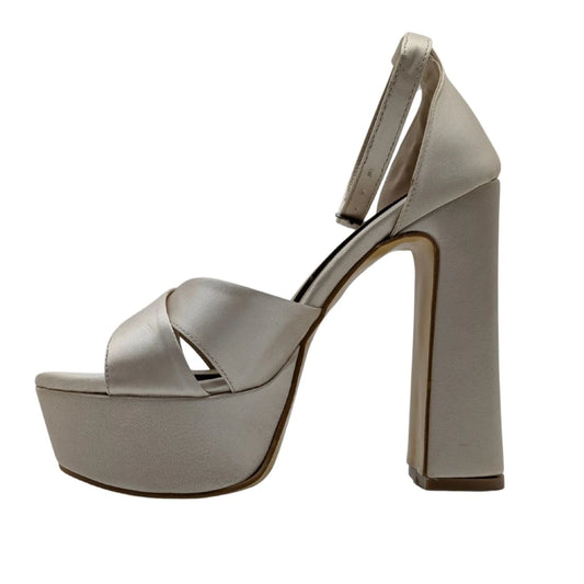 Sidonie | Abiye Platform Topuklu Ayakkabı - Sidonie - BEJ