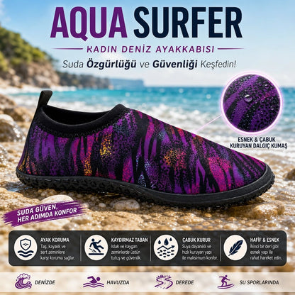 Aqua Surfer | Unisex Deniz Ayakkabısı - MOR