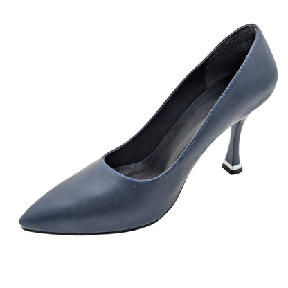 Ephyra | Klasik Stiletto Ayakkabı - ÇİĞDEM KUNDURA - Ephyra - LACİVERT